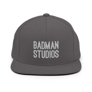 Original Font Snapback Hat | Grey