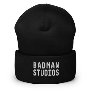 Modern Font Beanie | Black