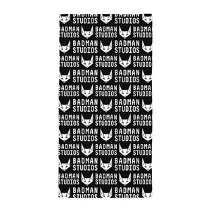 Combo Pattern Bath Towel | Black