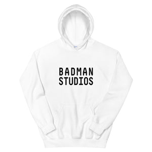 Modern Font Hoodie | White