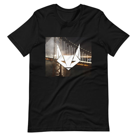 Bay Bridge Lights Tee | Black